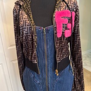Fendi Women's Reversible Bomber Jacket